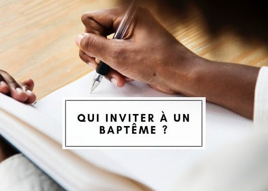 qui inviter a un bapteme