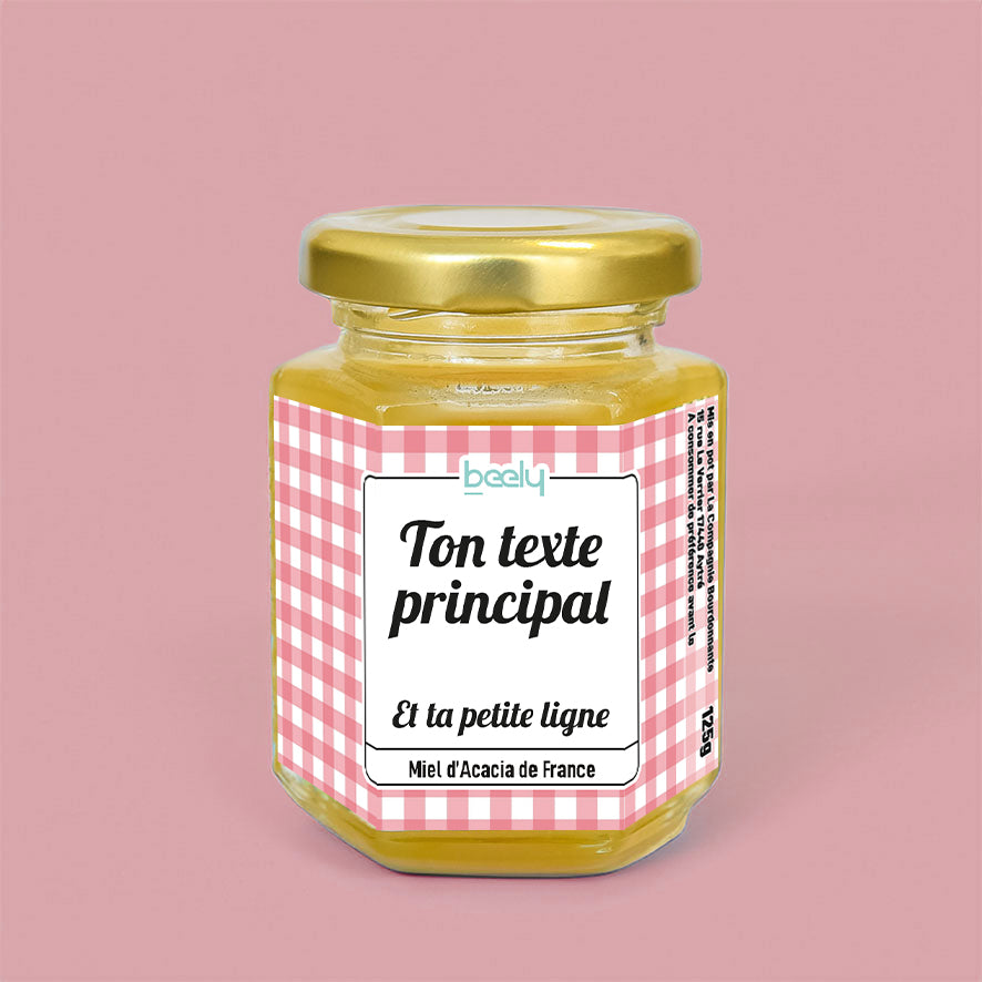 Pot de miel Vichy Rose - 125g