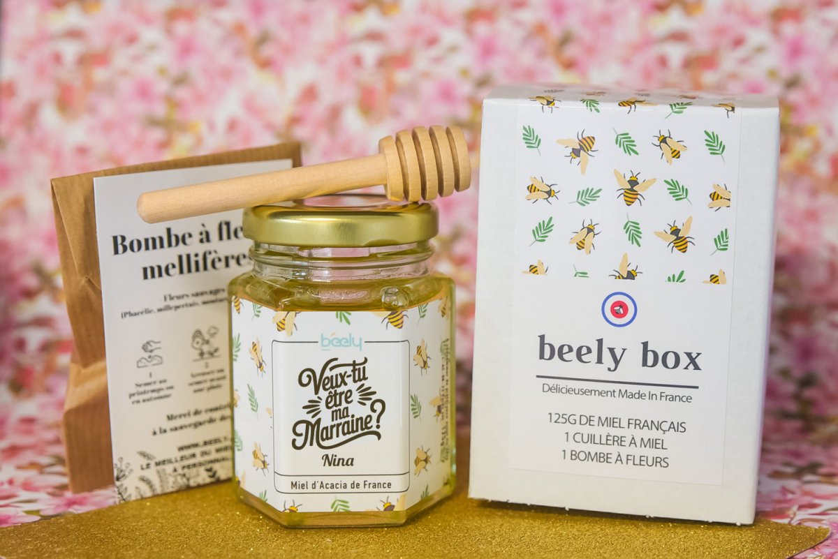 box demande de marraine personnalisée