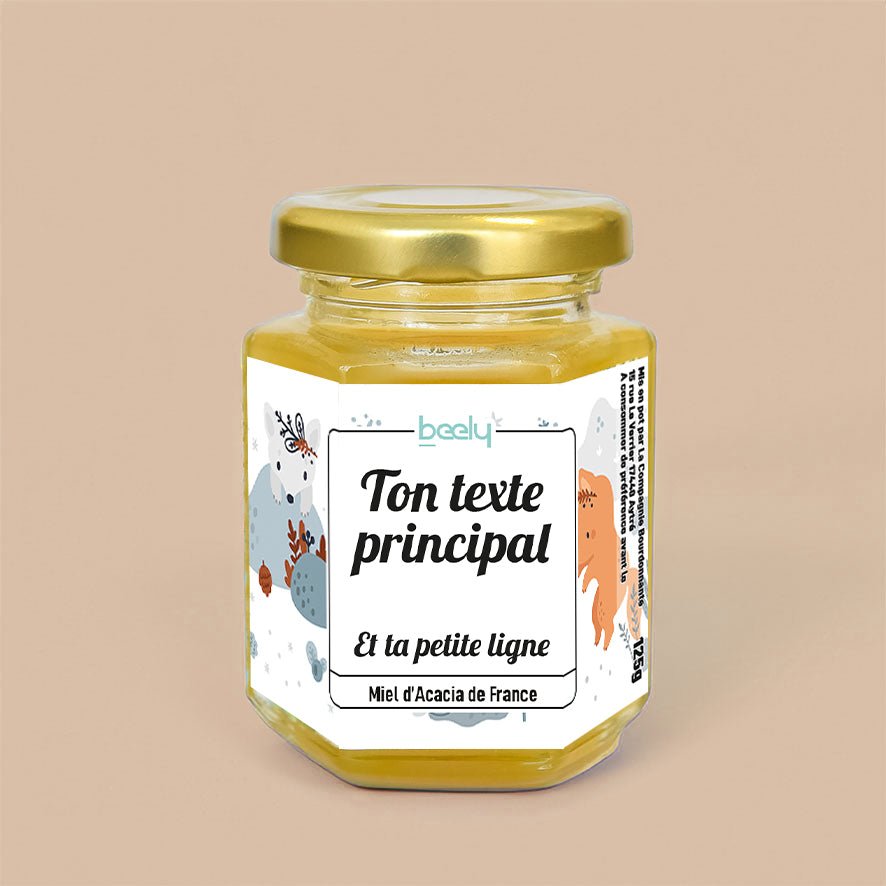 Pot de miel Renard 125g