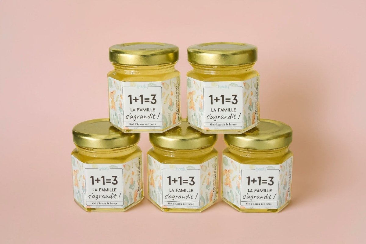 1+1=3 - cadeau pour Annonce de grossesse