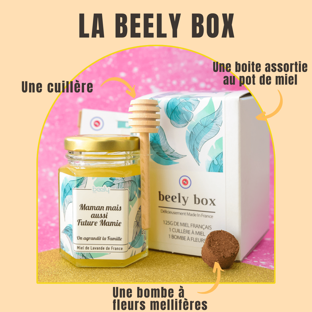 Beely Box de miel personnalisé - Beely