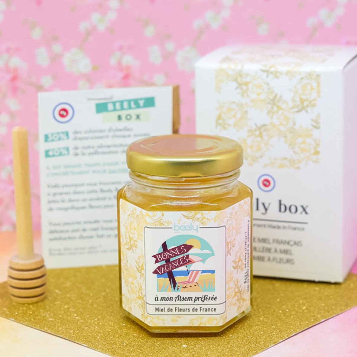 cadeau Bonnes Vacances Atsem : Beely Box personnalisée