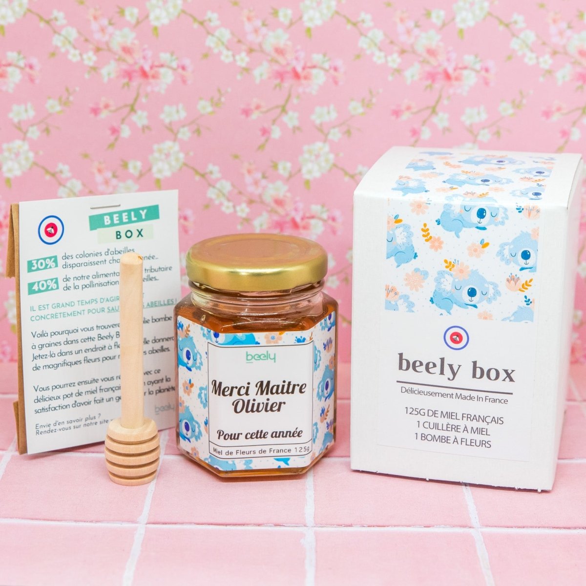 box cadeau de miel pour maitresse