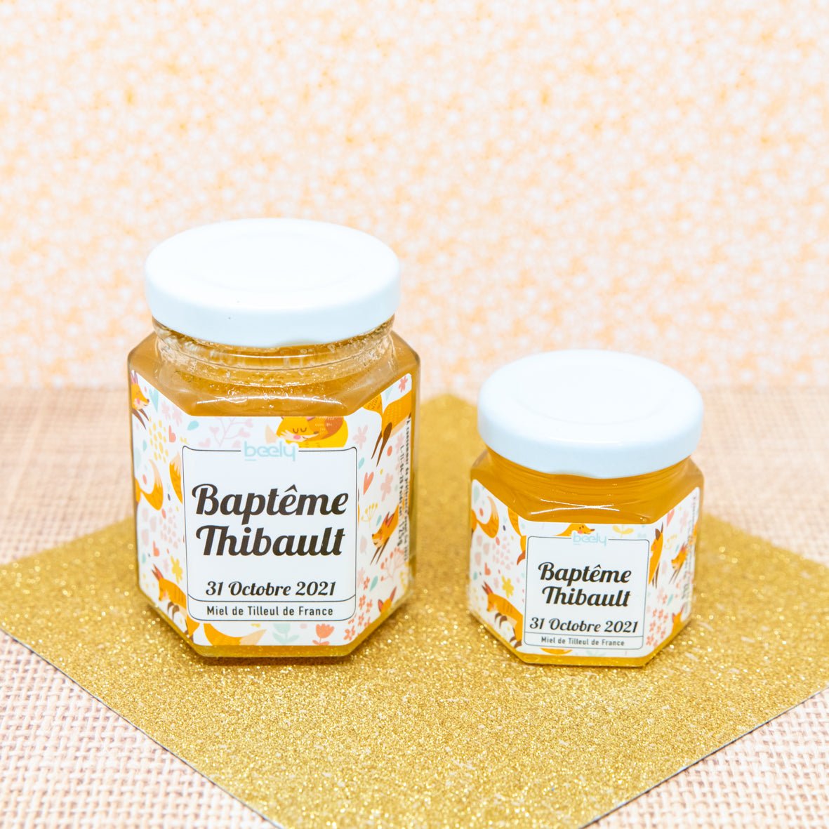 idée Cadeau Invité baptême avec fond diy