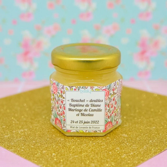 exemple de pot de miel vintage