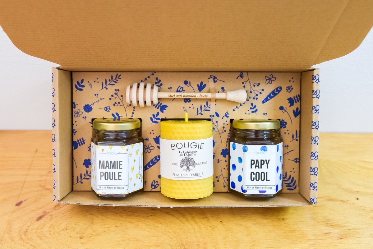 coffret annonce grossesse grand parent personnalisé