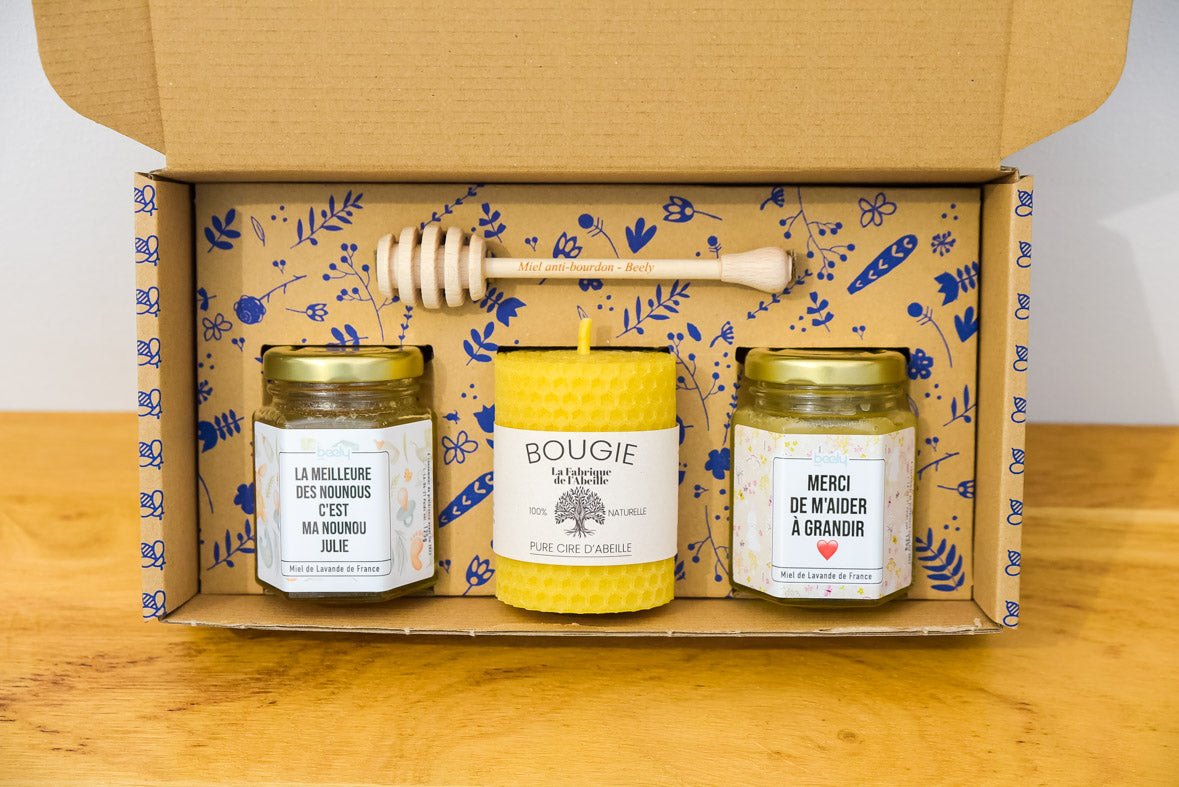 personnalisation d'un Coffret Cadeau Nourrice