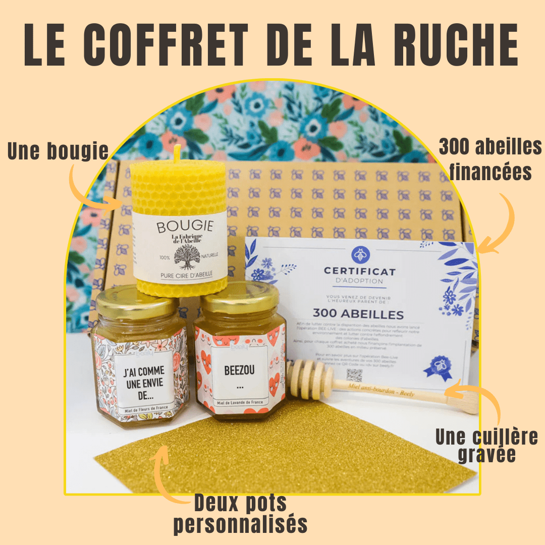 coffret de miel personnalisé