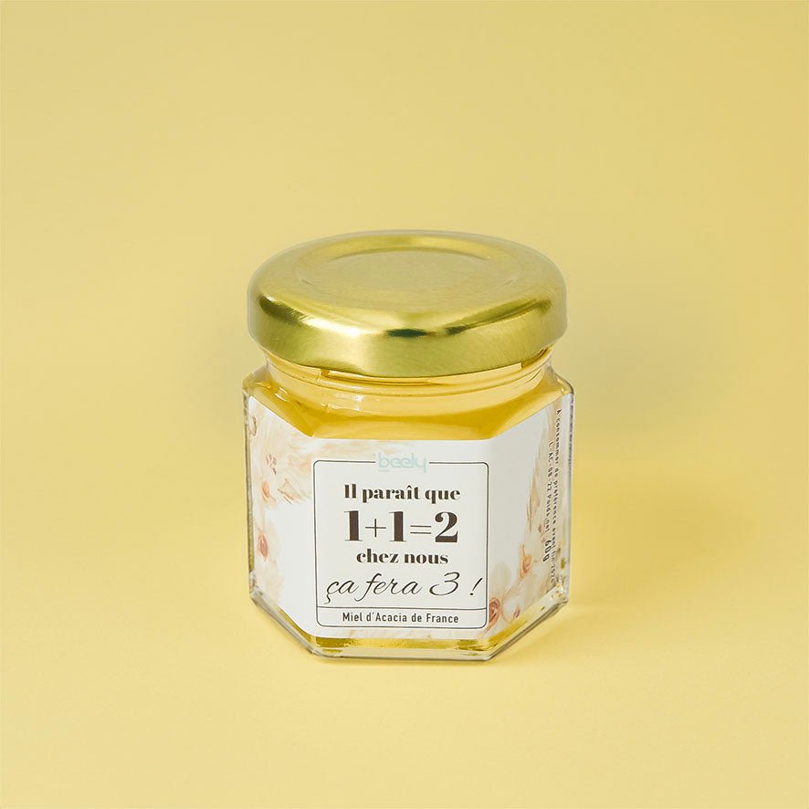 Mini Pot de miel personnalisé
