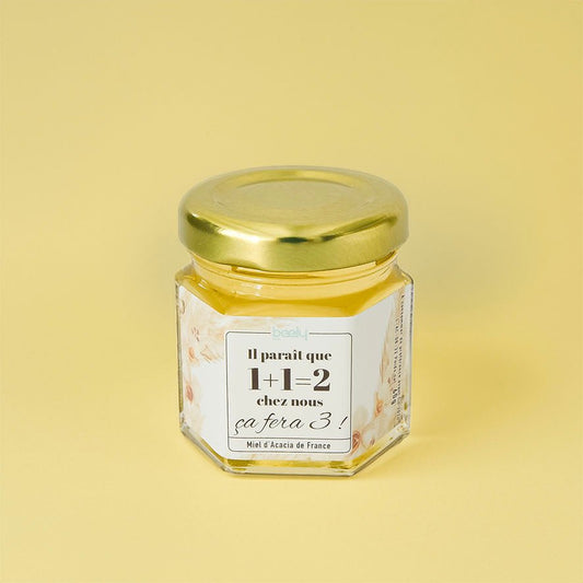 Mini Pot de miel personnalisé