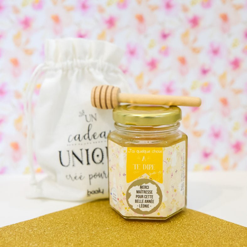 Kit à Gratter Merci Maîtresse ou merci Nounou comme cadeau personnalisé de fin d'année