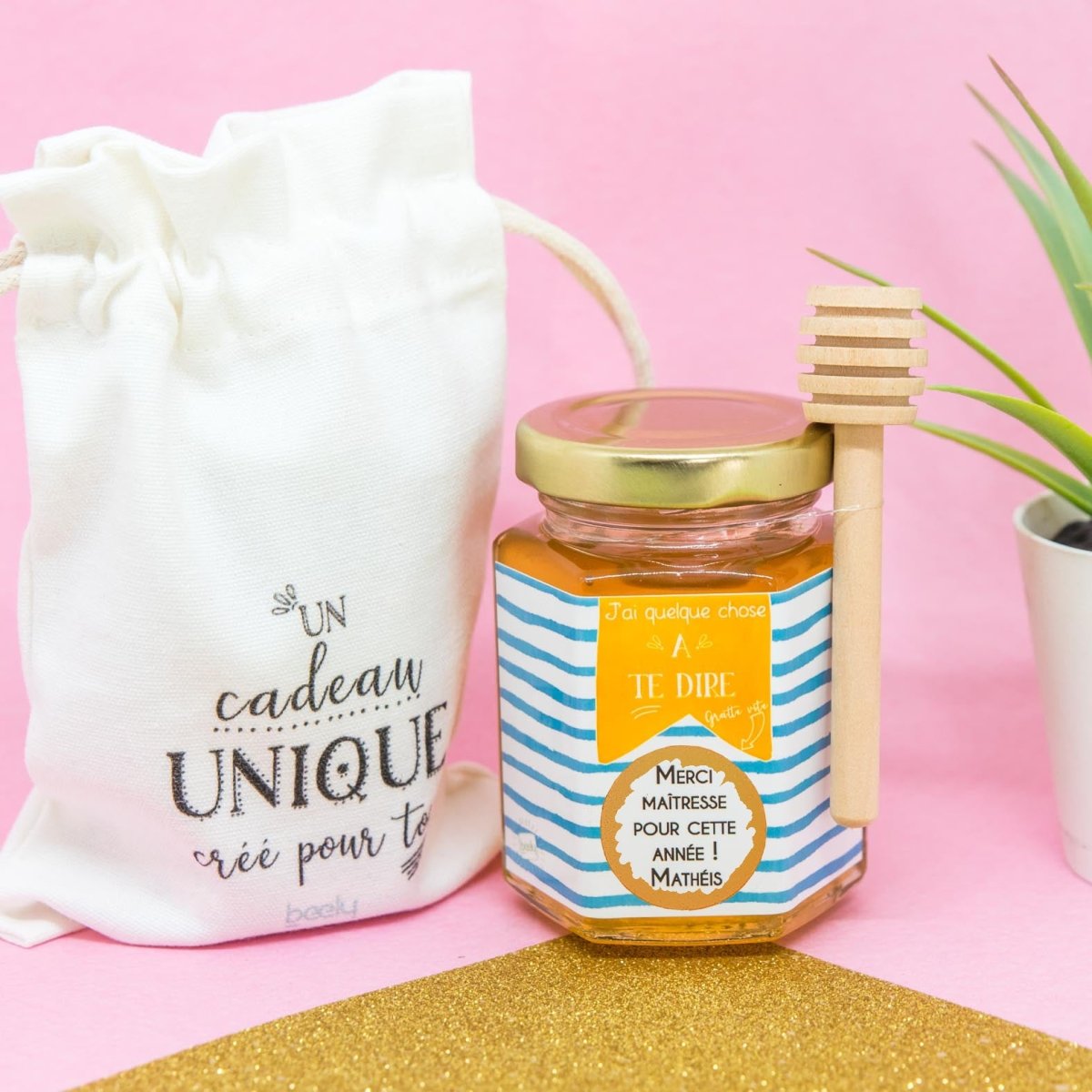 cadeau maitresse personnalise fin d'année