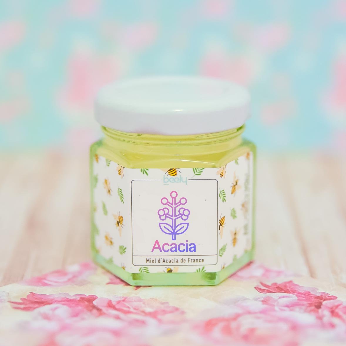 Miel d'Acacia de France à personnaliser