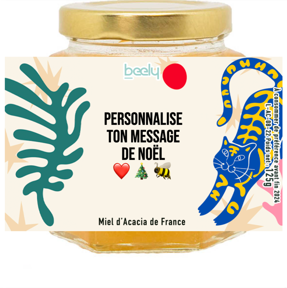 miel de noel design tigre