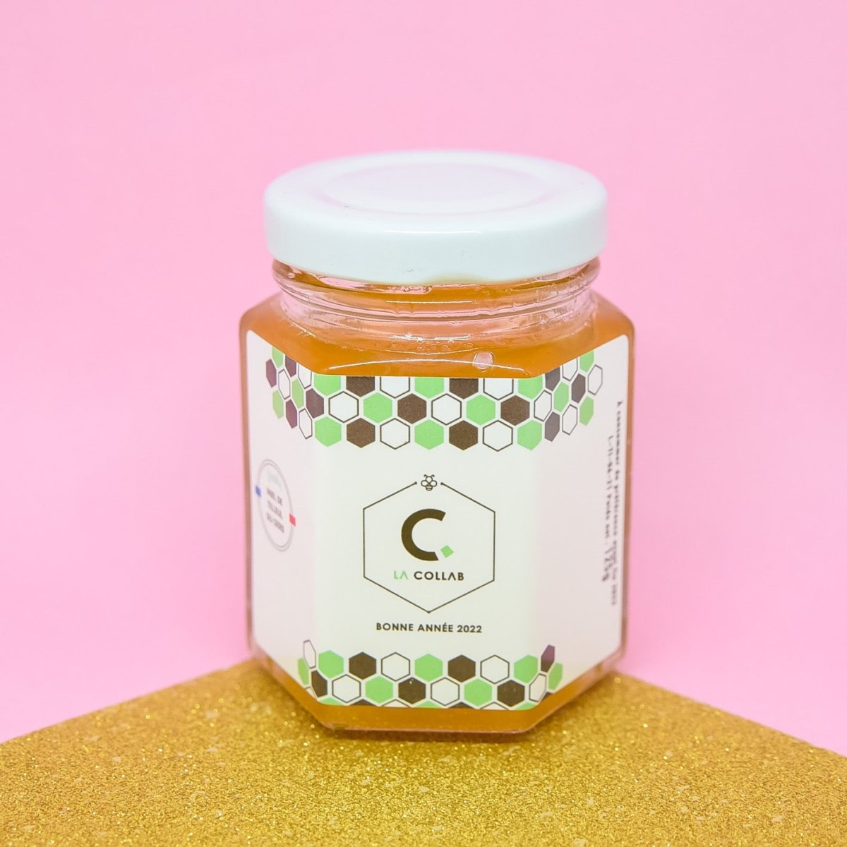 Pot de Miel Personnalisé de 125g (pour les professionnels)