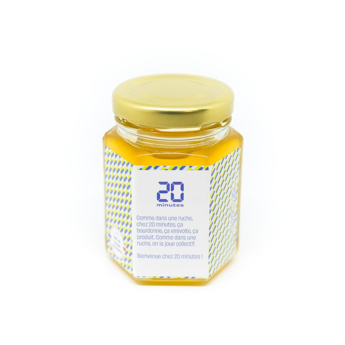 Pot de Miel Personnalisé de 125g (pour les professionnels)