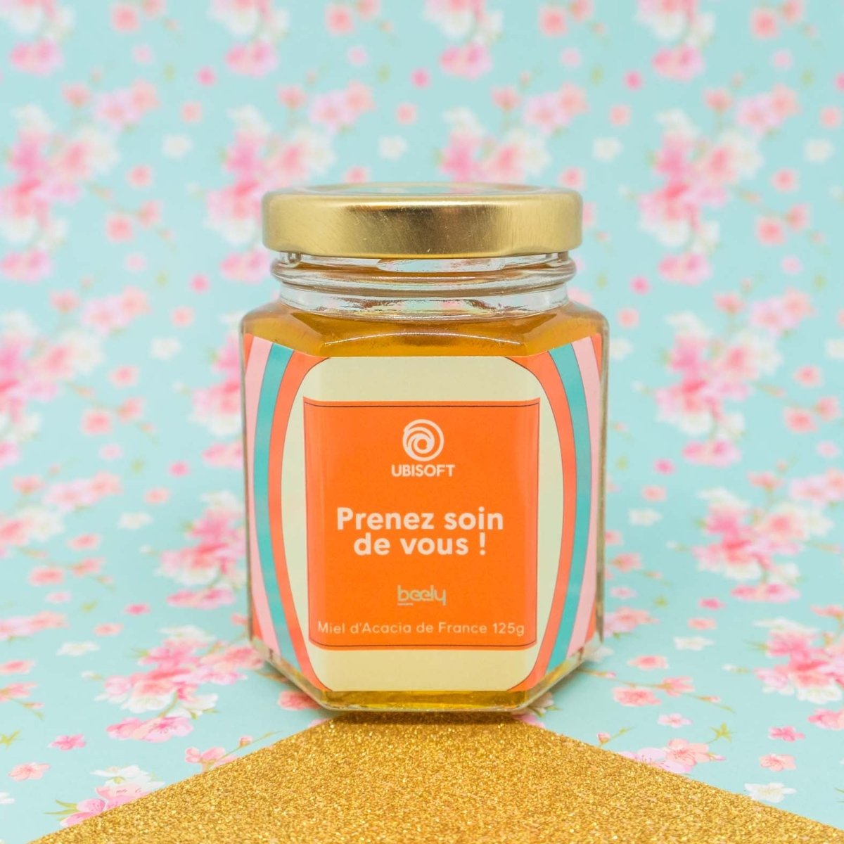 Pot de Miel Personnalisé de 125g (pour les professionnels)