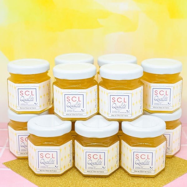 Pot de Miel Personnalisé de 60g (pour les professionnels)