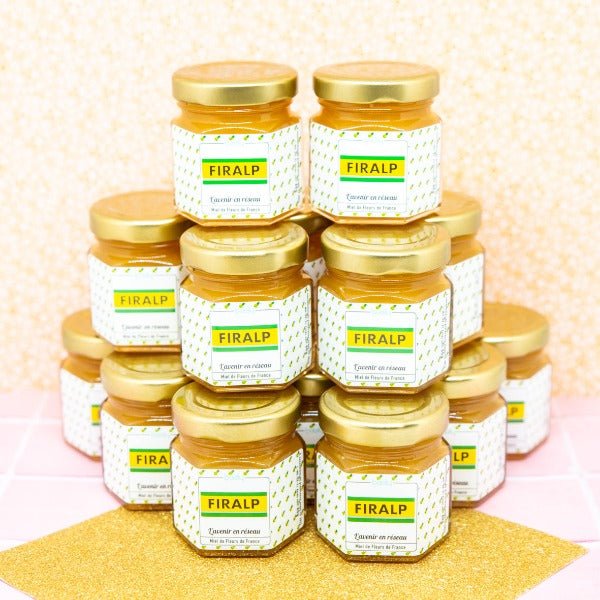 Pot de Miel Personnalisé de 60g (pour les professionnels)