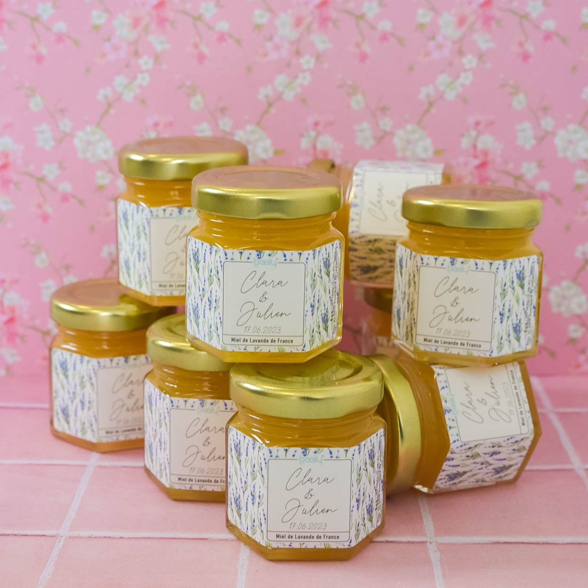 Pot de miel Provence - Cadeau invité thème Provence
