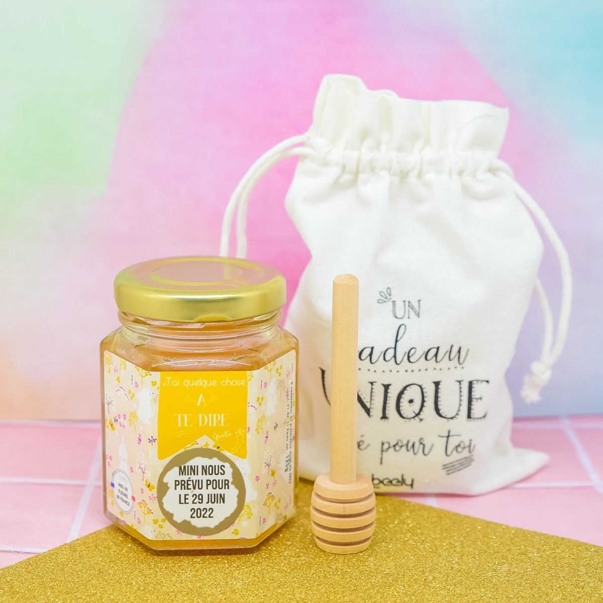 Tu vas être Mamie - Kit de miel à Gratter