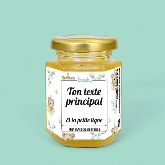 Pot de miel Ourson 125g