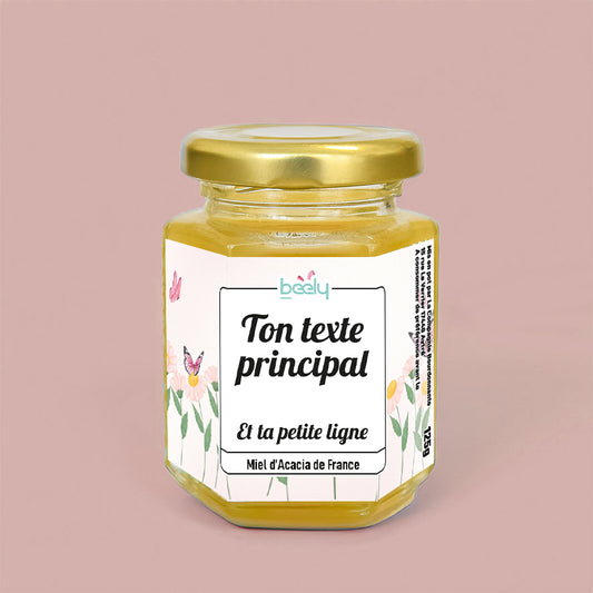 Pot de miel Papillons 125g