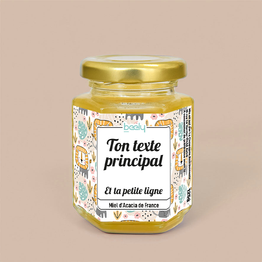 Pot de miel Lion 125g