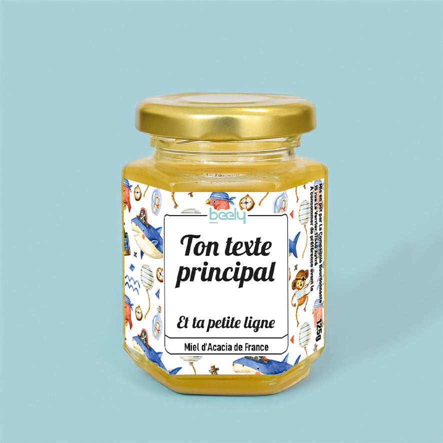 Pot de miel Pirates 125g