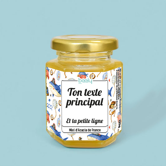 Pot de miel Pirates 125g