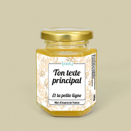 Pot de miel Fleurs Dorées 125g