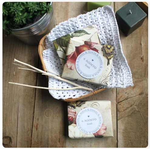 Des savons vintages de mariage