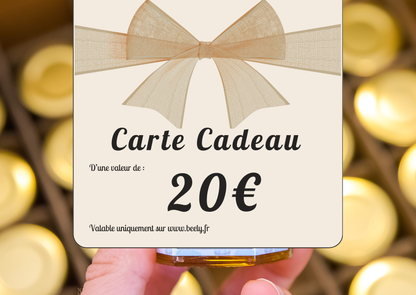 Nos Cartes Cadeaux dématérialisées