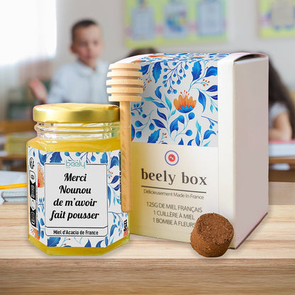 Box de Miel pour Maîtresse et Nounou à personnaliser