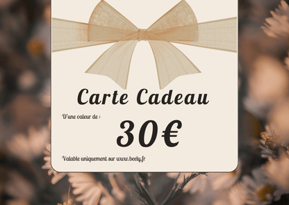 Nos Cartes Cadeaux dématérialisées