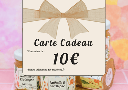Nos Cartes Cadeaux dématérialisées