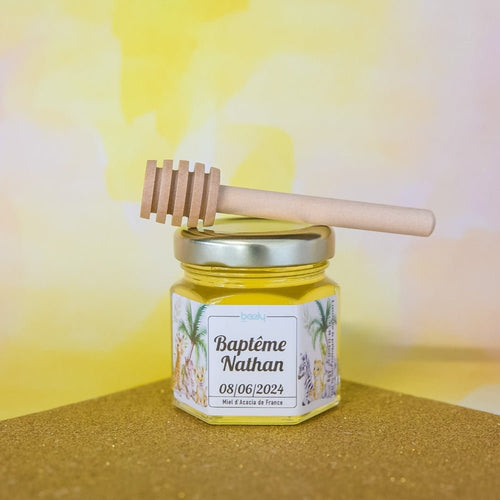Pot de miel à personnaliser