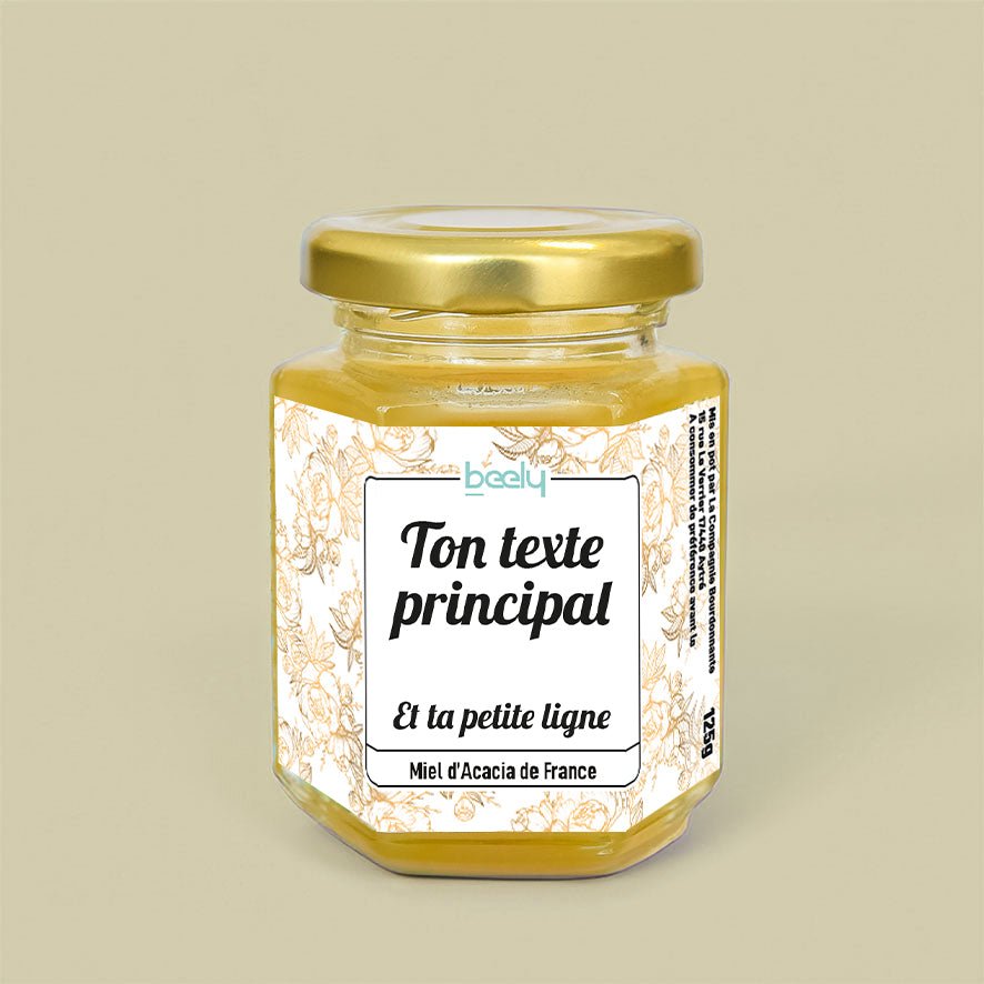 Pot de miel Fleurs Dorées 125g