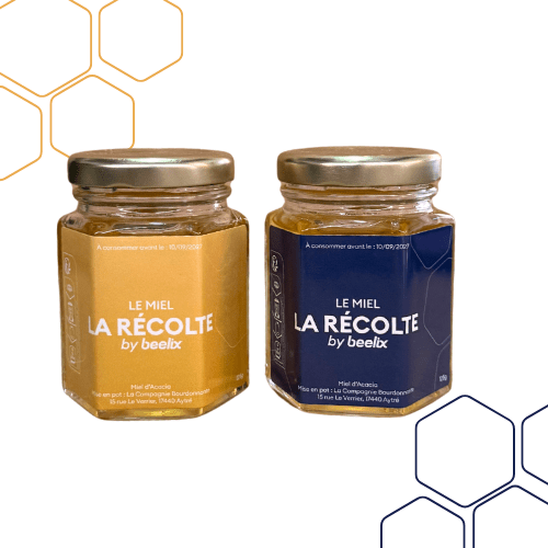 Pot de Miel Personnalisé de 125g (pour les professionnels)