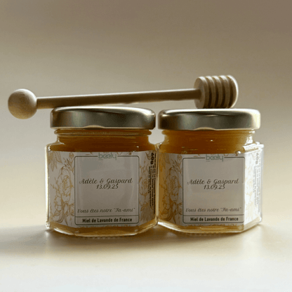 Pot de miel Roses en Or