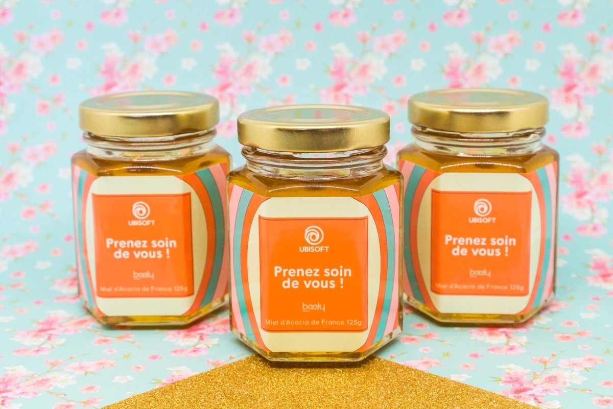 exemple de personnalisation Cadeau d'affaire personnalisé et français