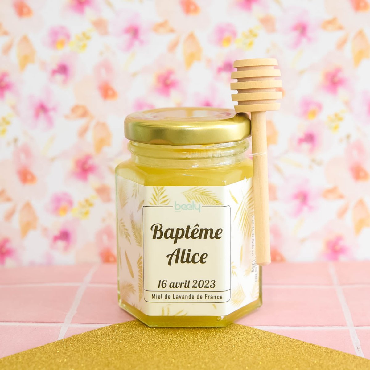 Cuillère à miel gravée et personnalisée en France