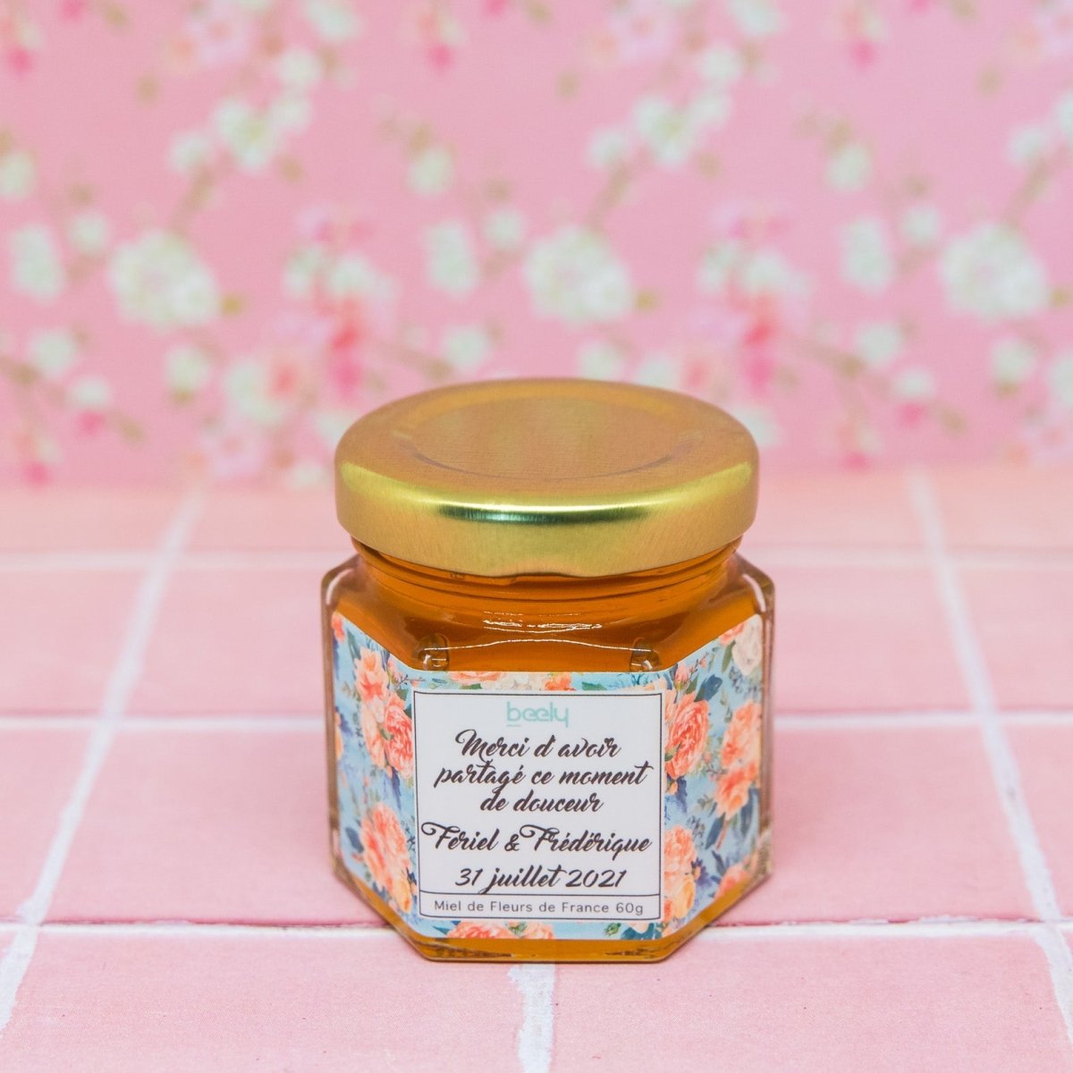 Mini pot de miel mariage - 12 produits chez Merci Coco